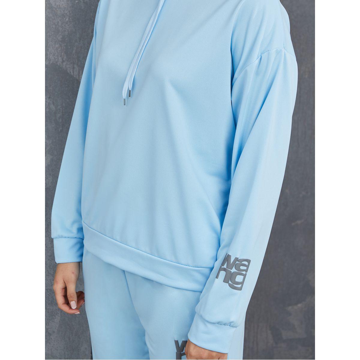 Styli Contrast Print Long Sleeves Sweatshirt and Jogger Co-Ord Set-women-clothing-coordsets-image-3