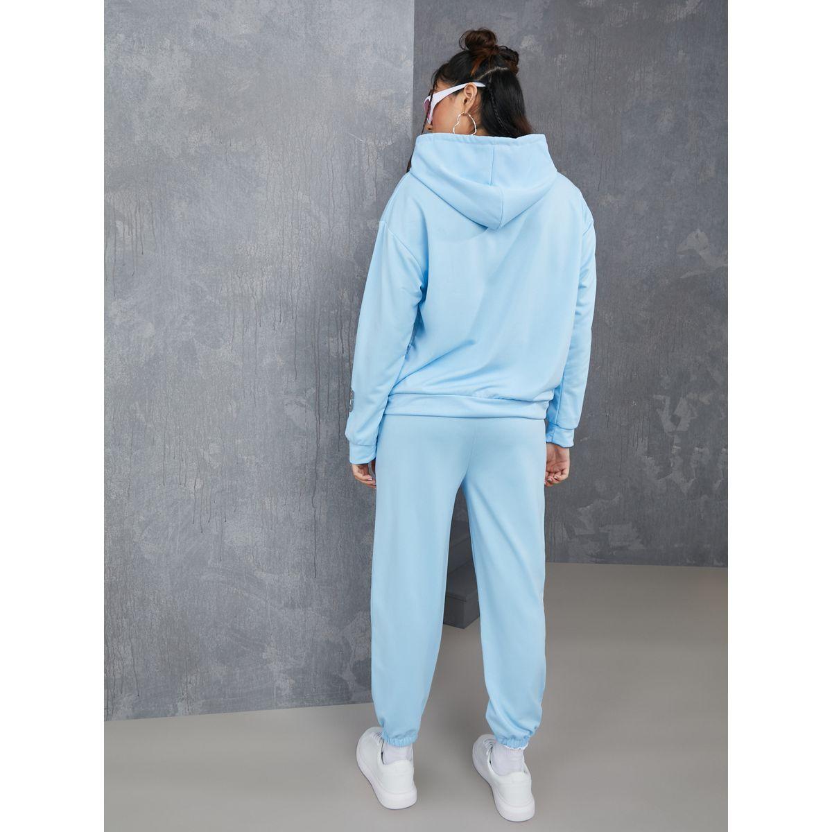 Styli Contrast Print Long Sleeves Sweatshirt and Jogger Co-Ord Set-women-clothing-coordsets-image-5