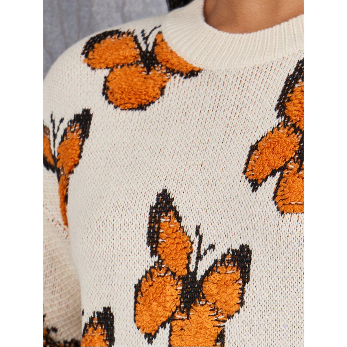 Styli Regular Length Butterfly Graphic Regular Fit Sweater-women-clothing-cardigansandjumpers-jumpers-image-4