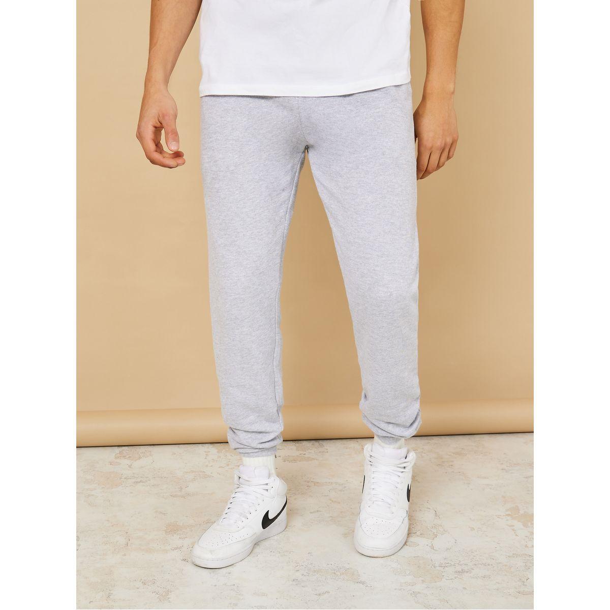 Styli Basic Slim Fit Jogger with Elasticated Cuff Detail-men-clothing-bottoms-joggers-image-1