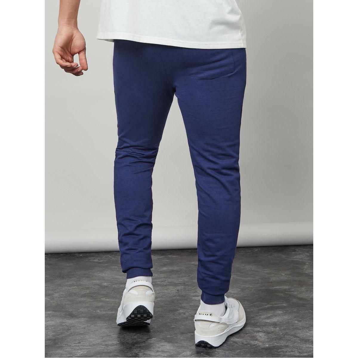 Styli Basic Skinny Fit Joggers with Rib Cuff Detail-men-clothing-bottoms-joggers-image-4