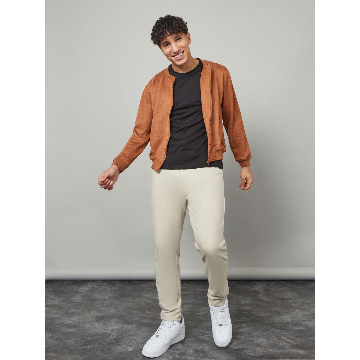 Styli Side Piping Detail Regular Fit Jogger-men-clothing-bottoms-joggers-image-2
