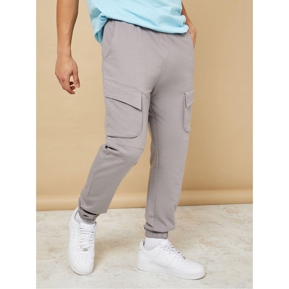 Styli Slim Fit Cargo Jogger with Drawstring-men-clothing-bottoms-joggers-image-1