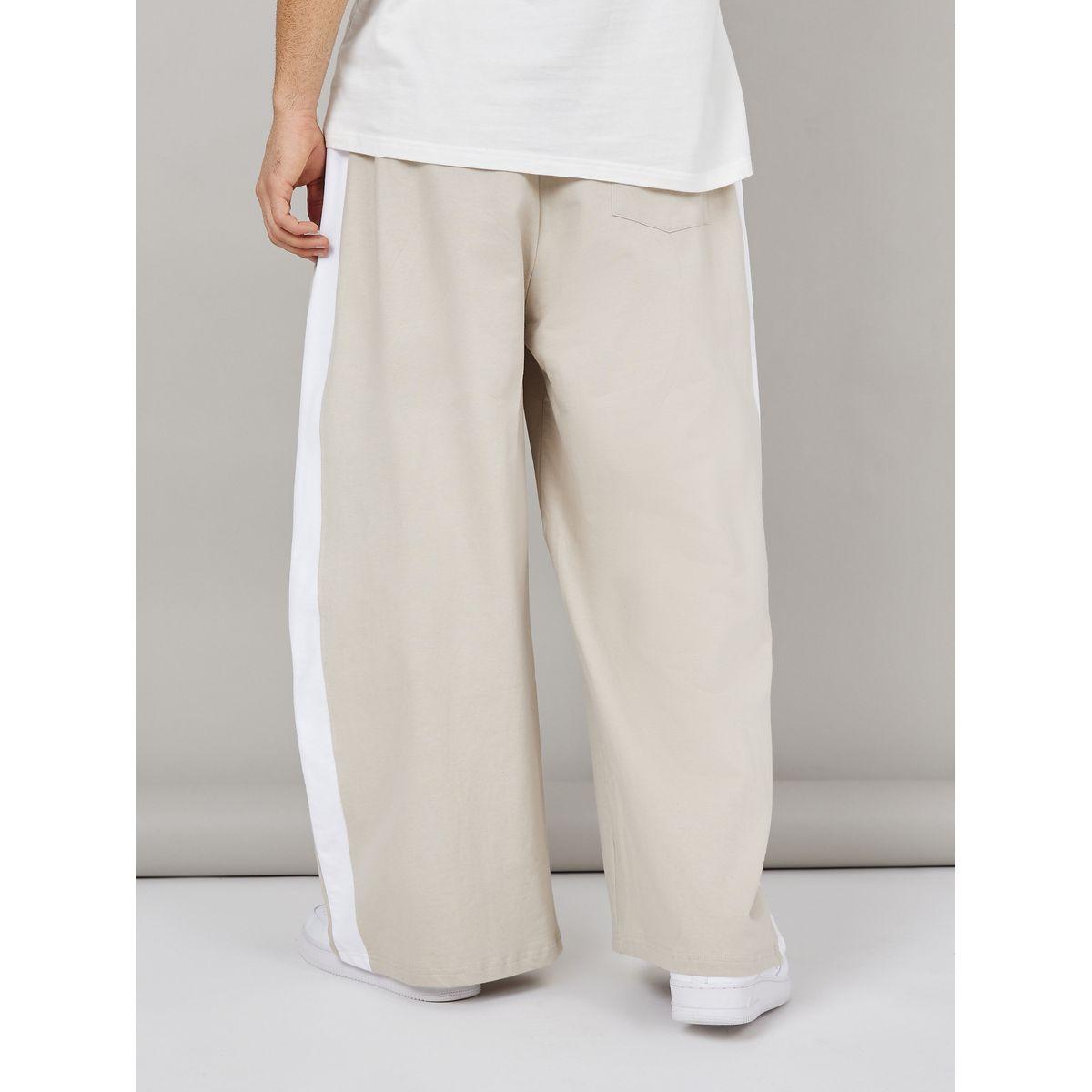 Styli Extra Wide Leg Jogger With Contrast Stripe Detail-men-clothing-bottoms-joggers-image-4