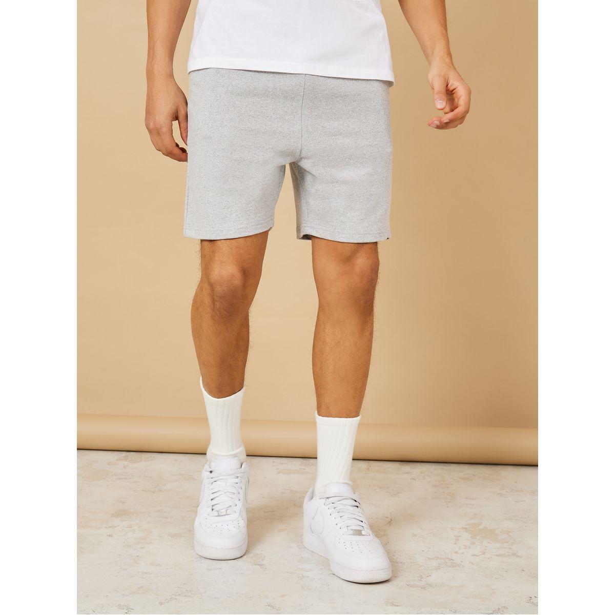 Styli Basic Regular Fit Solid Knit Shorts-men-clothing-bottoms-shorts-image-1