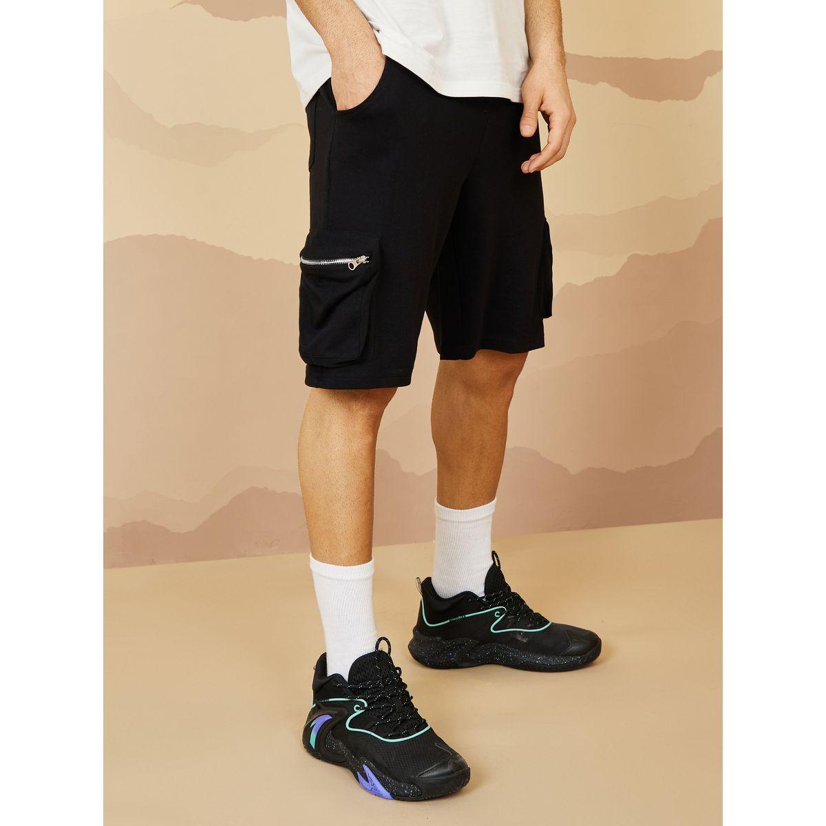 شورت بقصة واسعة وجيوب كارجو-men-clothing-bottoms-shorts-image-1