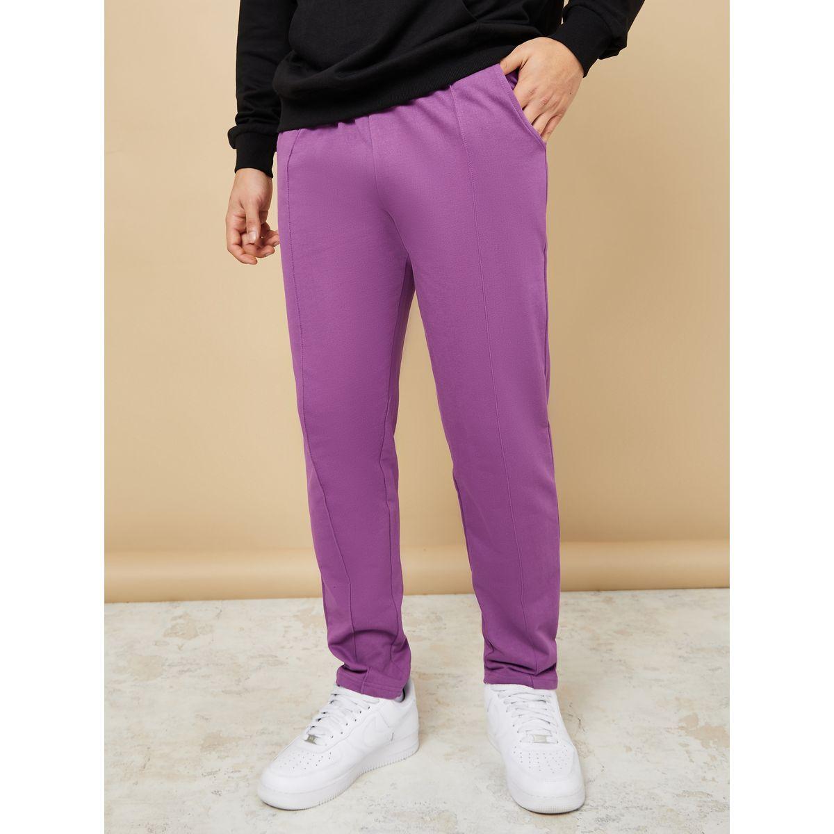 Styli Basic Slim Fit Jogger with Pintuck Detail-men-clothing-bottoms-joggers-image-1