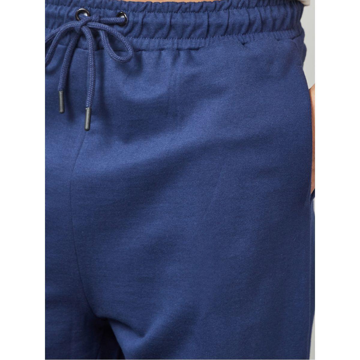 Styli Basic Oversized Jogger with Elasticated Cuff Detail-men-clothing-bottoms-joggers-image-3