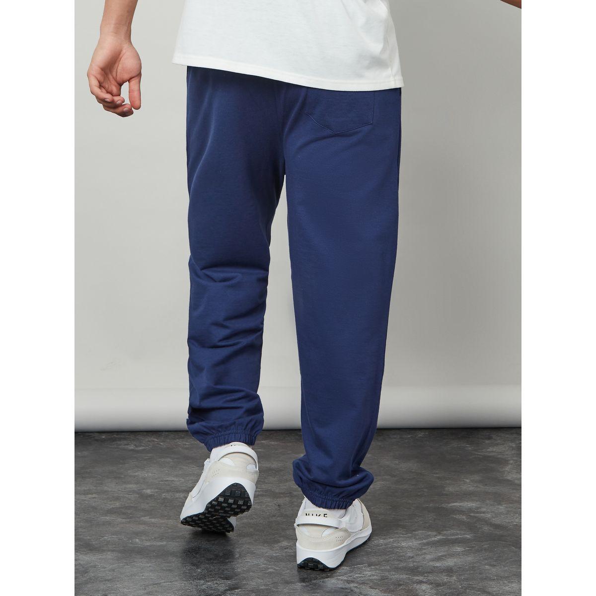 Styli Basic Oversized Jogger with Elasticated Cuff Detail-men-clothing-bottoms-joggers-image-4