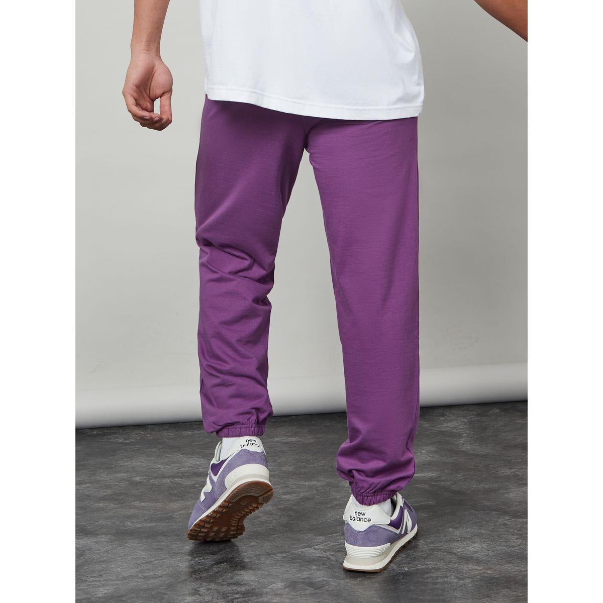 Styli Basic Relaxed Fit Jogger with Elasticated Cuff Detail-men-clothing-bottoms-joggers-image-4