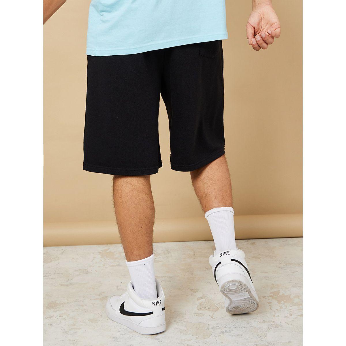 Styli Basic Oversized Shorts with Drawstring-men-clothing-bottoms-shorts-image-4