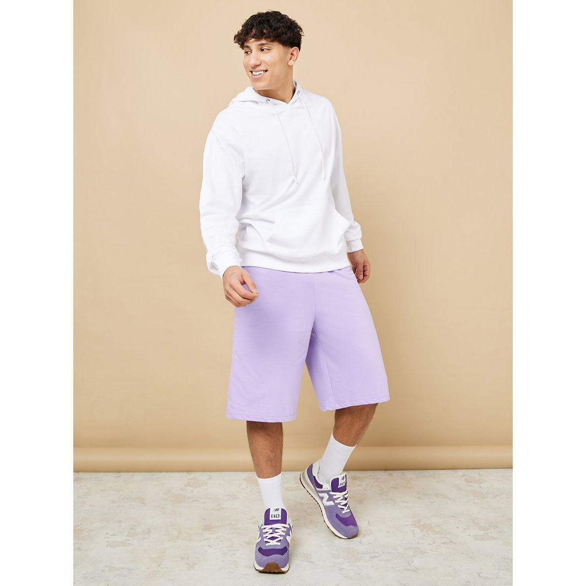 شورت بقصة واسعة ورباط خصر-men-clothing-bottoms-shorts-image-2