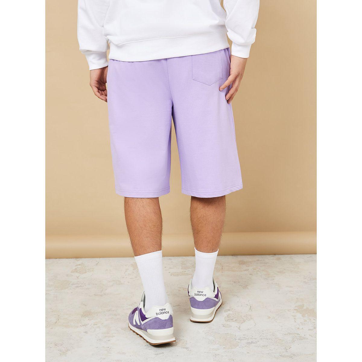 Styli Basic Oversized Shorts with Drawstring-men-clothing-bottoms-shorts-image-4
