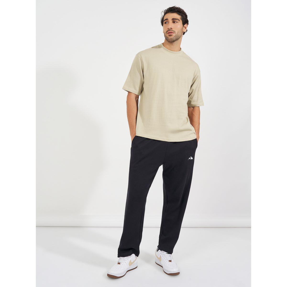 Styli Mock Neck Oversized T-Shirt-men-clothing-tshirtsandpolos-tshirts-image-2