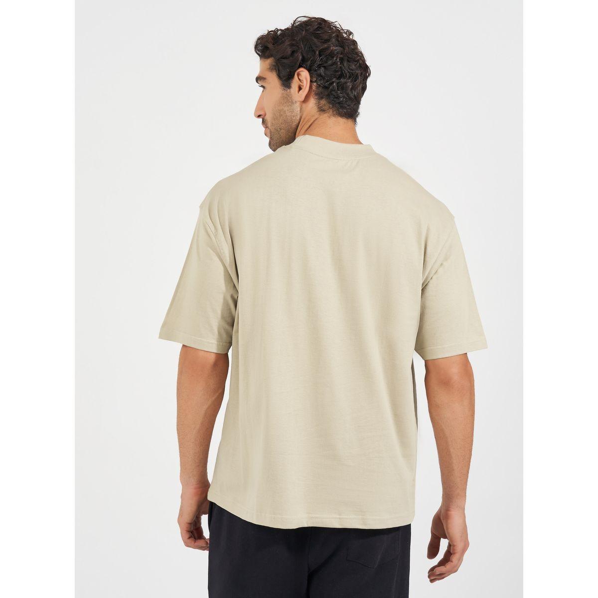 Styli Mock Neck Oversized T-Shirt-men-clothing-tshirtsandpolos-tshirts-image-4