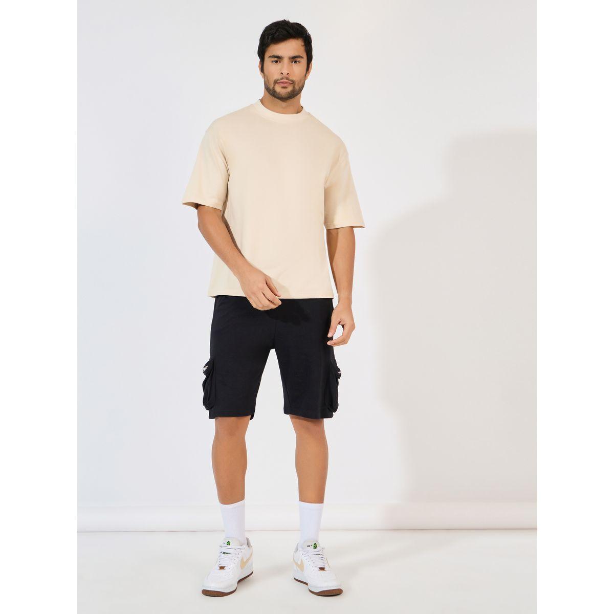 تيشيرت فضفاض بياقة وهمية-men-clothing-tshirtsandpolos-tshirts-image-2