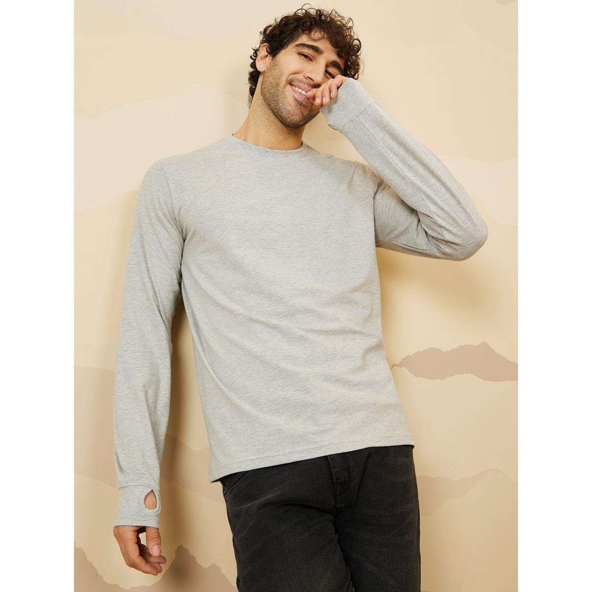 تيشيرت بقصة عادية واكمام طويلة-men-clothing-tshirtsandpolos-tshirts-image-1