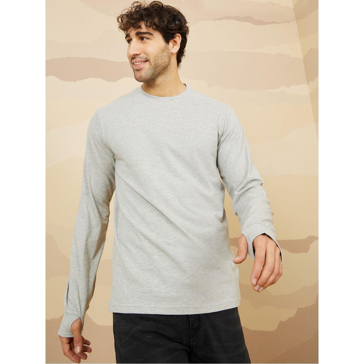 تيشيرت بقصة عادية واكمام طويلة-men-clothing-tshirtsandpolos-tshirts-image-3