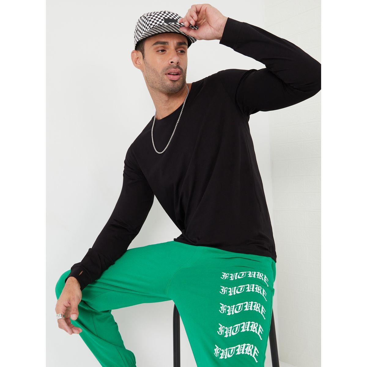Styli Solid Thumbhook Fit Long Sleeves T-Shirt-men-clothing-tshirtsandpolos-tshirts-image-1