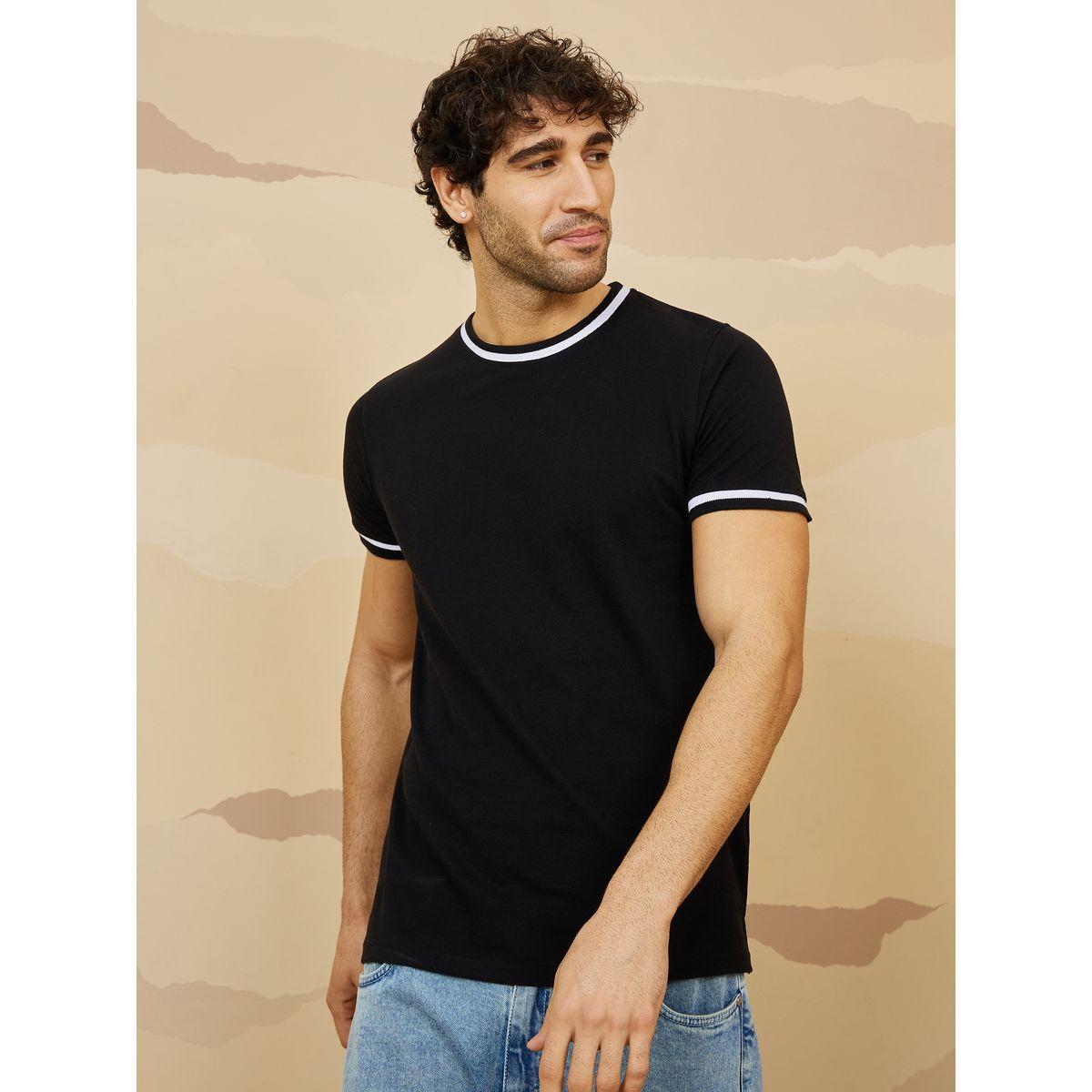 تيشيرت كاجوال باكمام قصيرة-men-clothing-tshirtsandpolos-tshirts-image-1