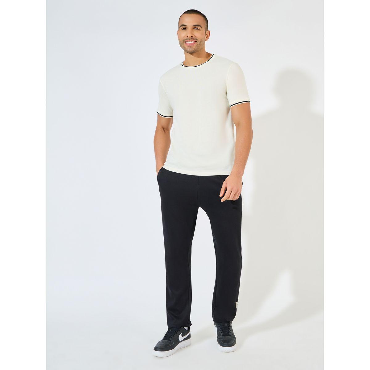 Styli Pique Knit Ringer Regular T-Shirt with Twin Tipping-men-clothing-tshirtsandpolos-tshirts-image-2