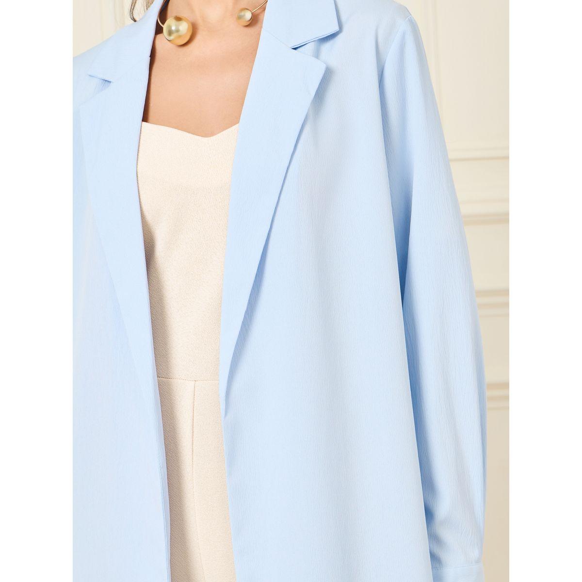 Styli Notch Lapel Collar Tailored Regular Fit Maxi Kimono-women-clothing-shirtsandblouses-shirts-image-4