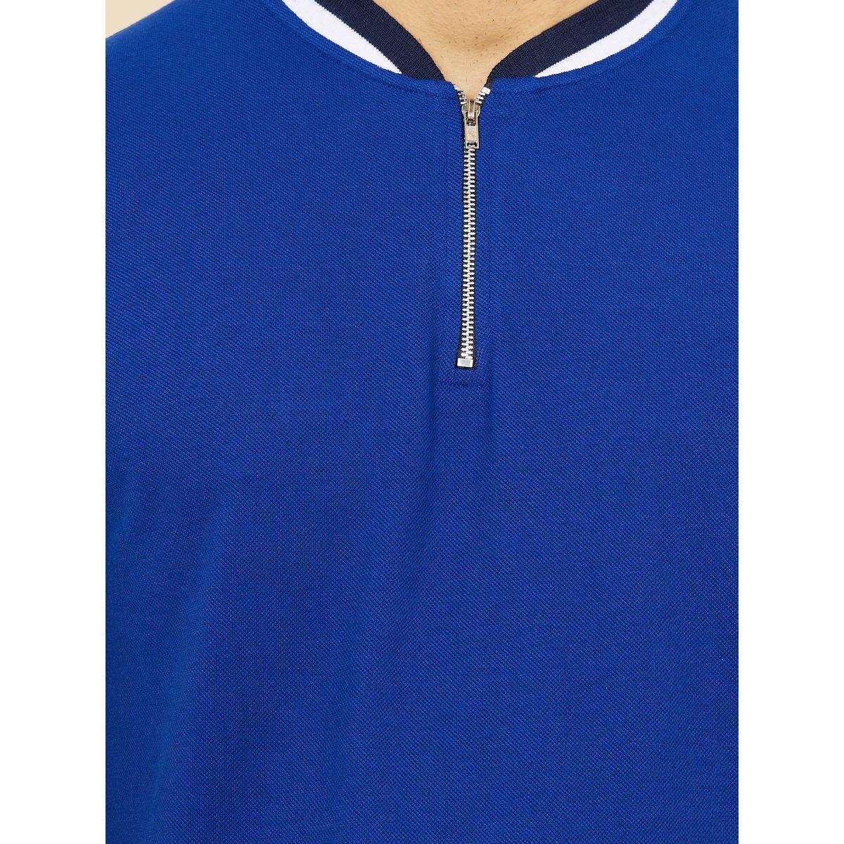 تيشيرت بولو بحواف متداخلة بألوان مغايرة-men-clothing-tshirtsandpolos-polos-image-4