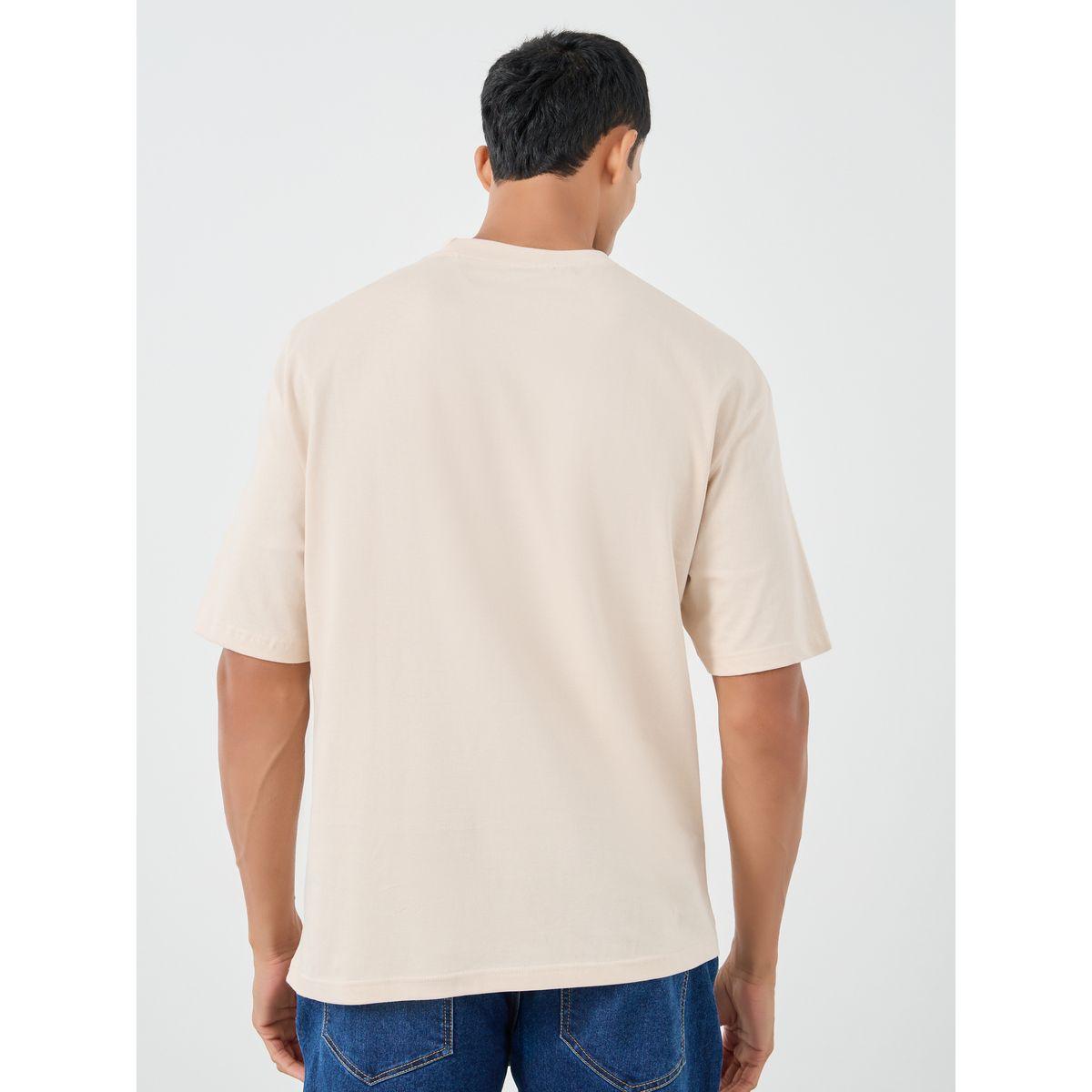 Styli Pure Cotton Crew Neck Oversized T-Shirt-men-clothing-tshirtsandpolos-tshirts-image-5