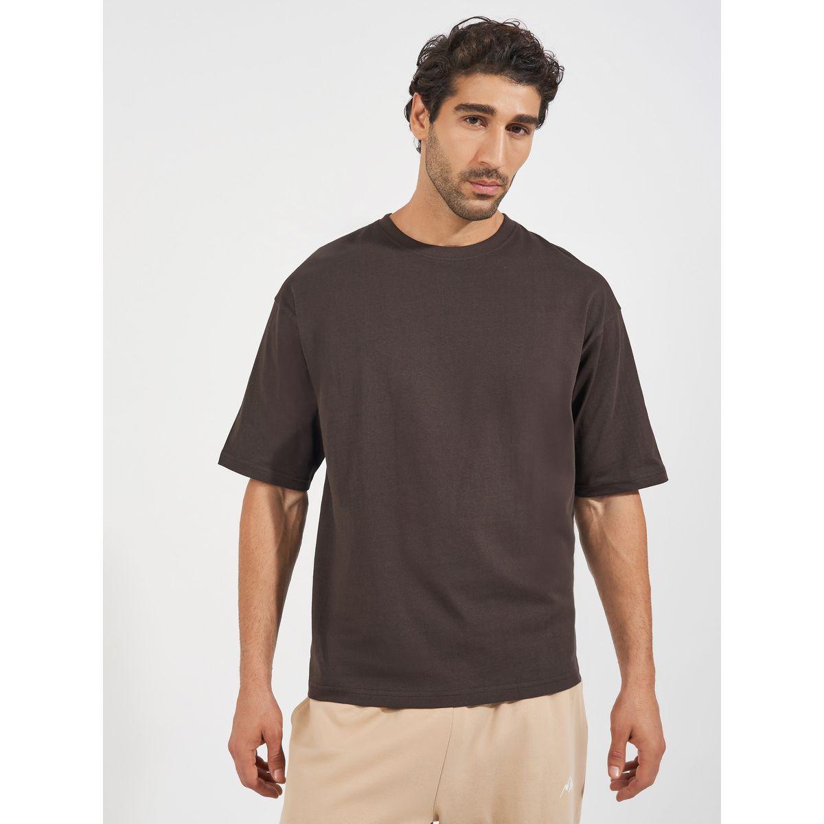 Styli Basic Crew Neck Oversized T-Shirt-men-clothing-tshirtsandpolos-tshirts-image-1