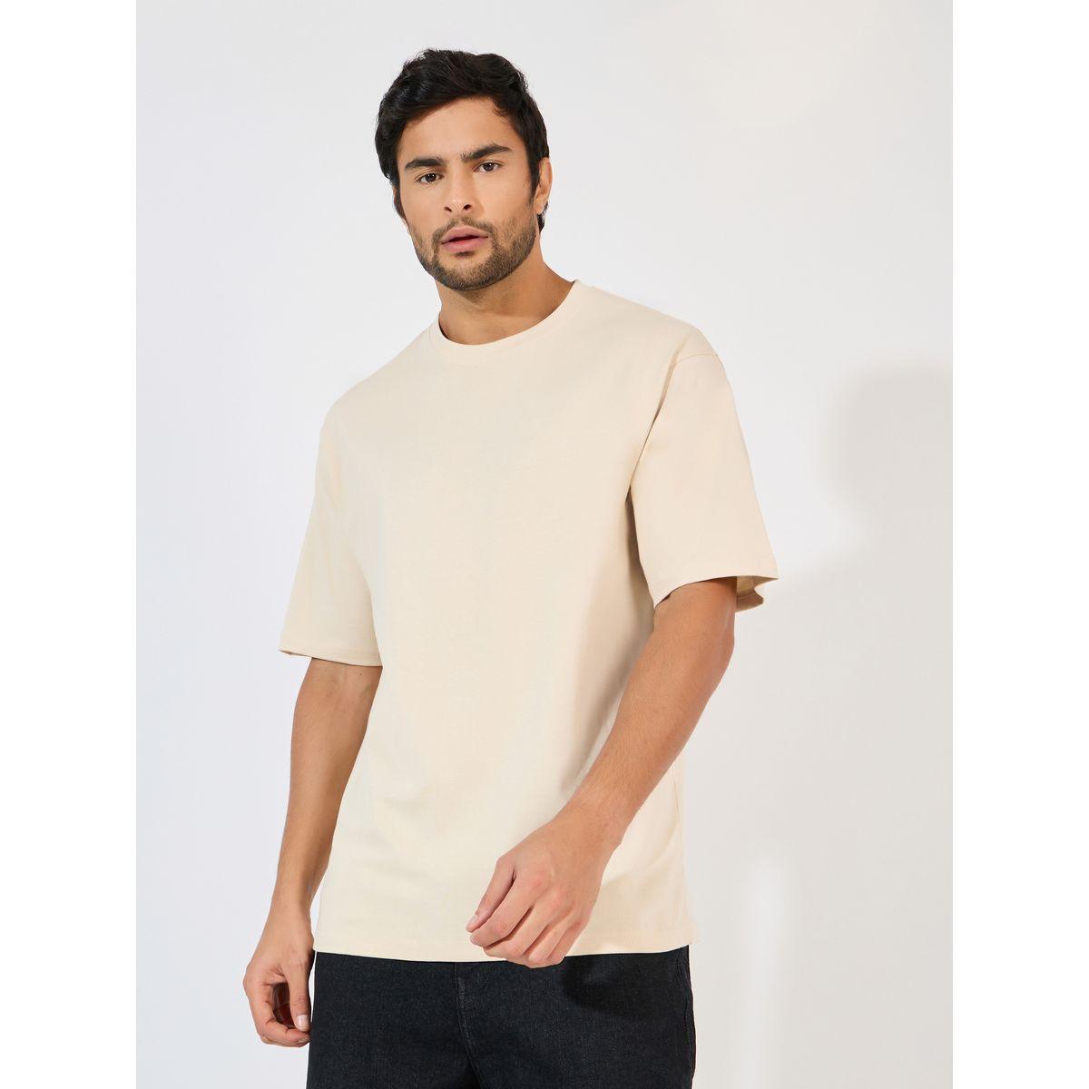 Styli Basic Crew Neck Oversized T-Shirt-men-clothing-tshirtsandpolos-tshirts-image-1