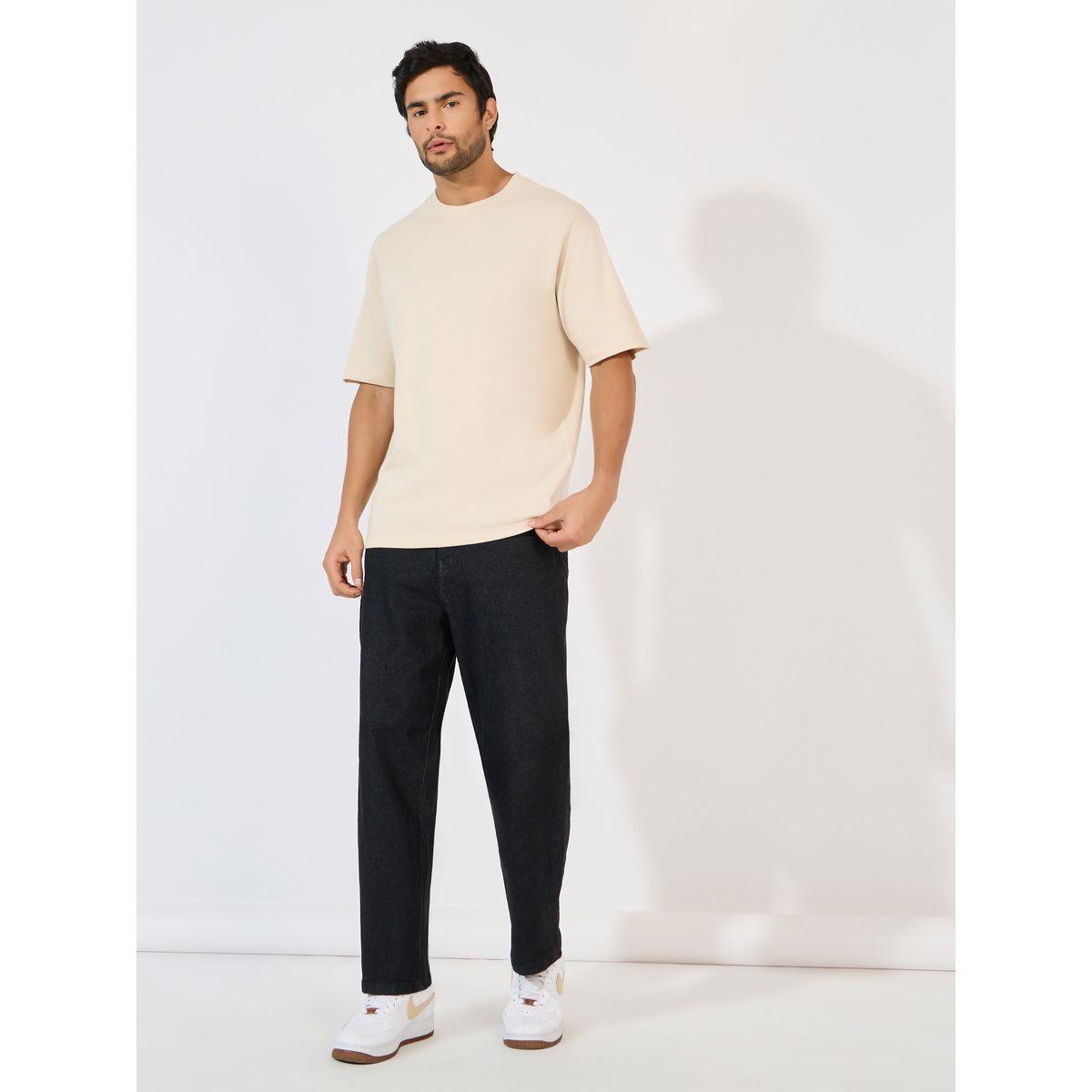 تيشيرت فضفاض بياقة دائرية-men-clothing-tshirtsandpolos-tshirts-image-2
