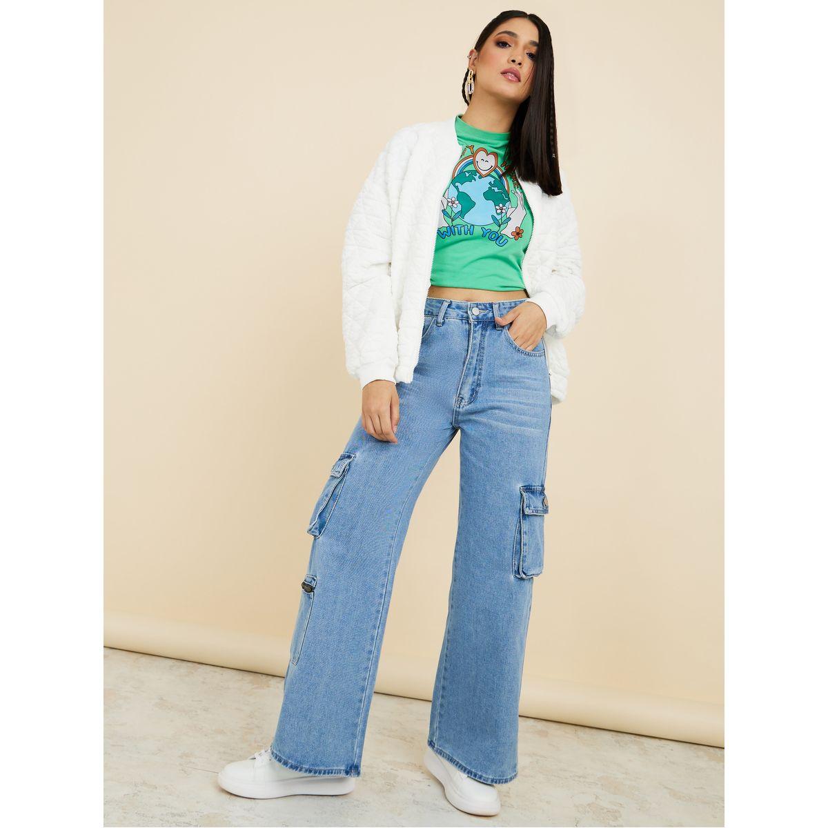 جينز بقصة أرجل واسعة-women-clothing-bottoms-jeans-image-2
