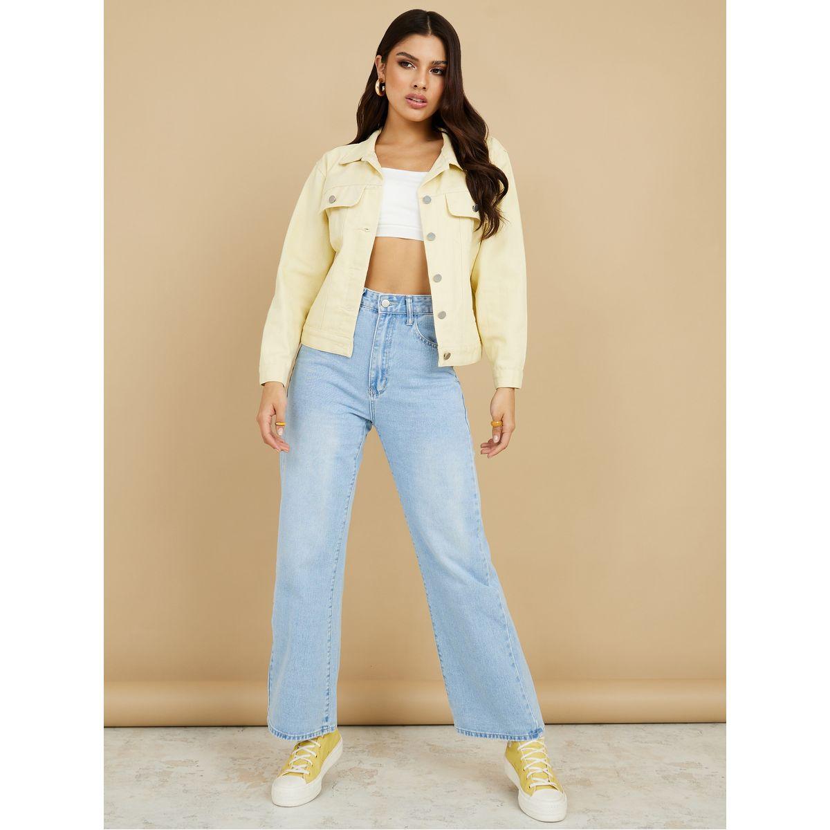 Styli Light Wash Wide Leg Jeans-women-clothing-bottoms-jeans-image-2