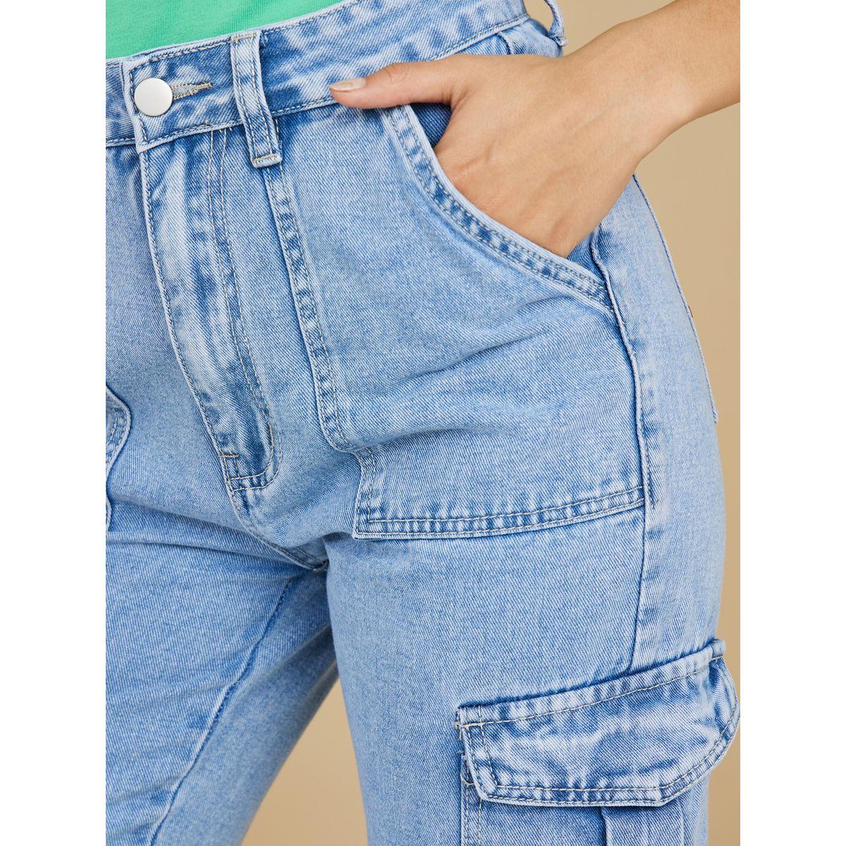 Styli High Rise Cargo Relaxed Fit Jeans-women-clothing-bottoms-jeans-image-3