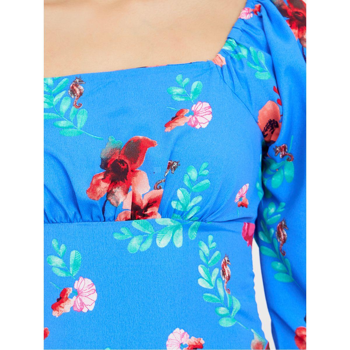 فستان ميدي مطبع بزهور-women-clothing-dresses-image-3