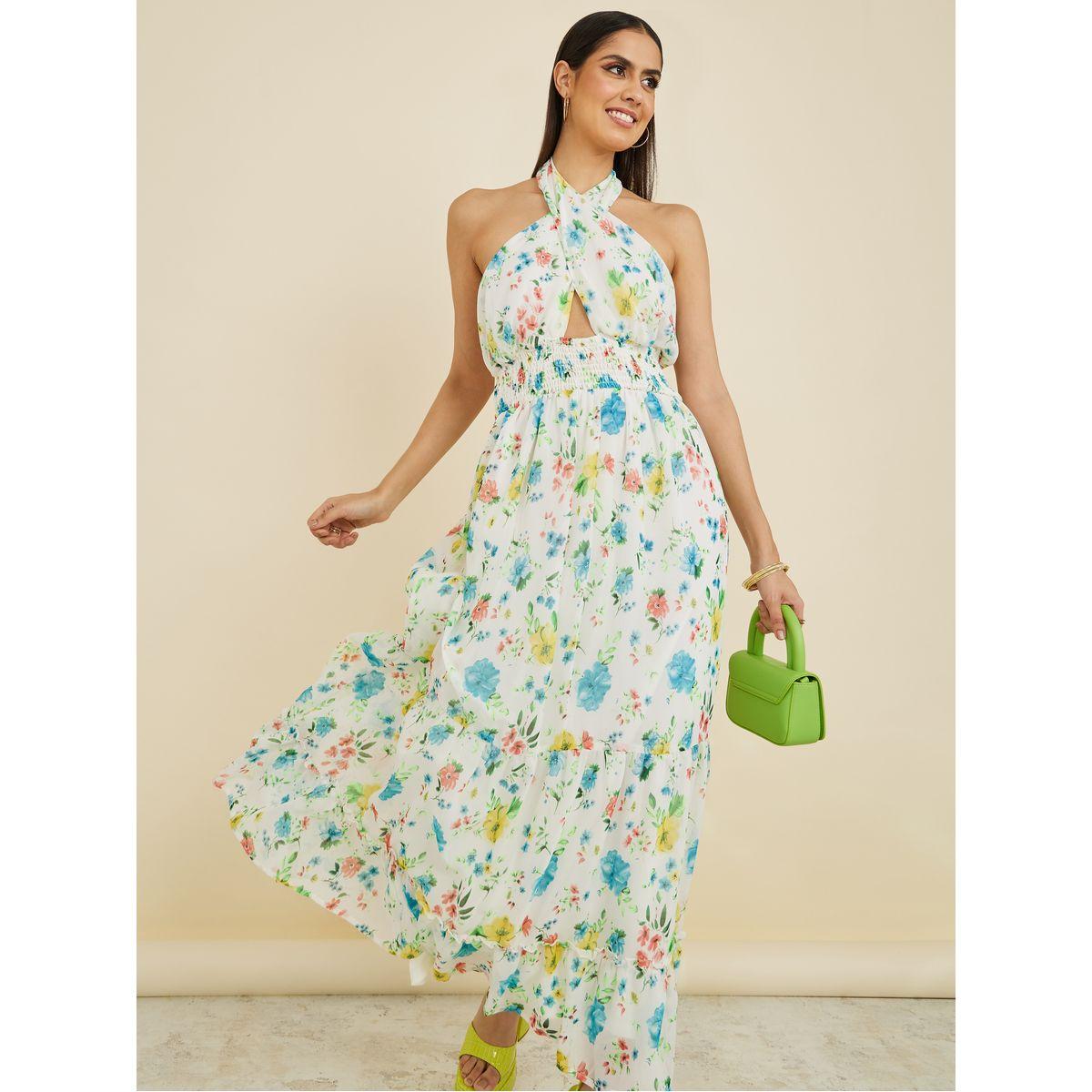 فستان طويل بياقة هولتر-women-clothing-dresses-image-1