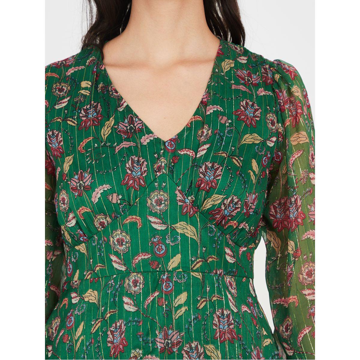Styli Floral Print Layered A-Line Maxi Dress-women-clothing-dresses-image-3