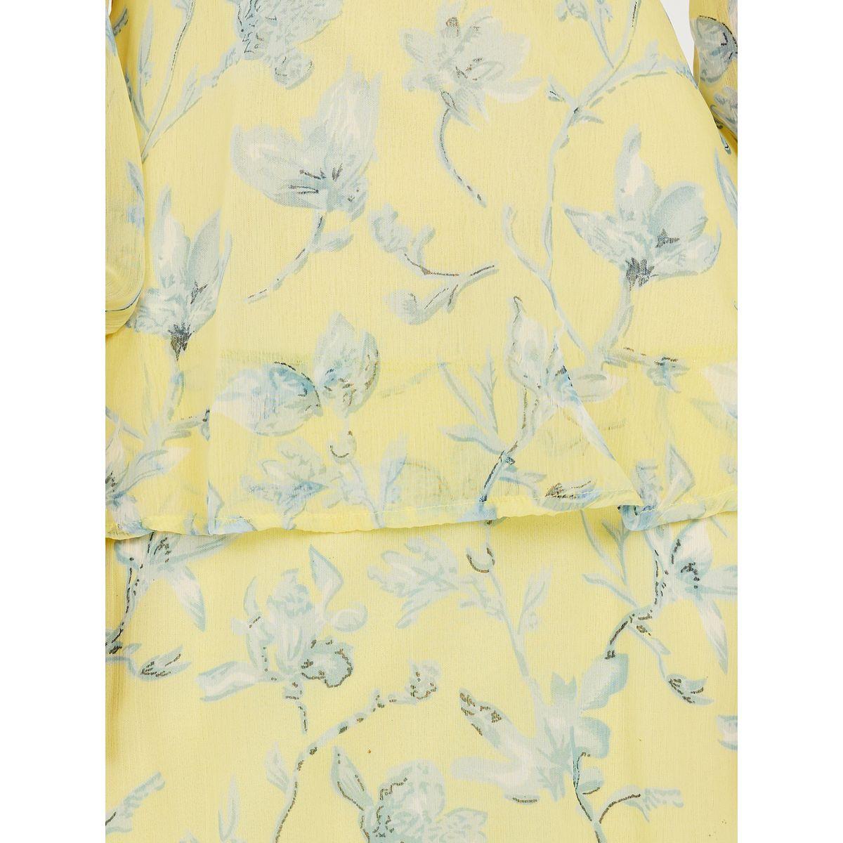 Styli V Neck Floral Print Layered Maxi Dress-women-clothing-dresses-image-3