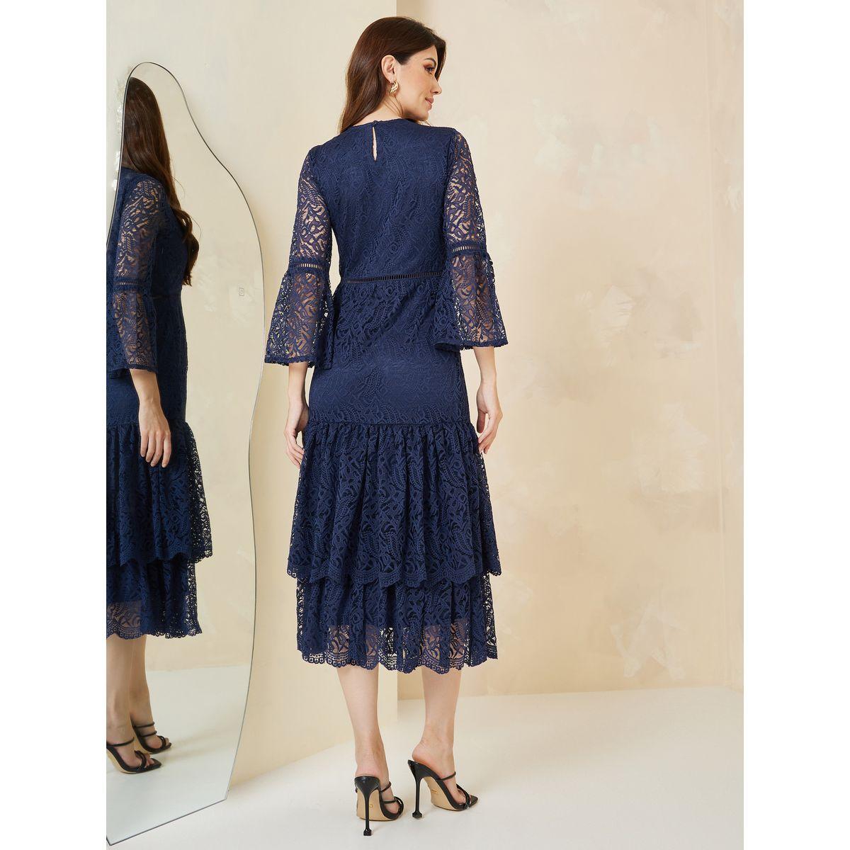 فستان ميدي بتداخلات دانتيل-women-clothing-dresses-image-5