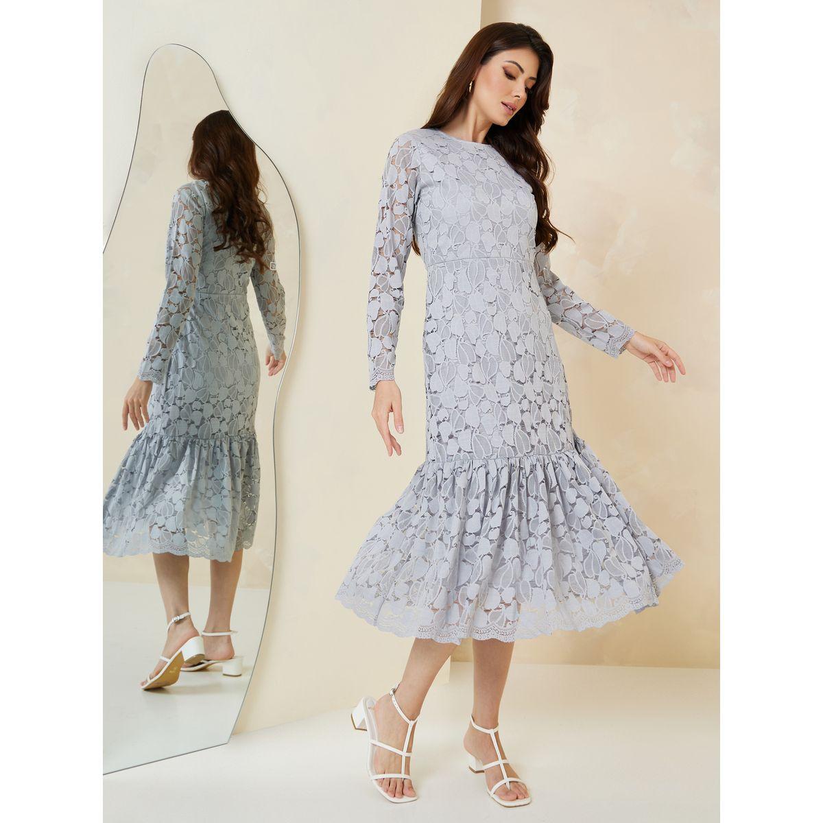 فستان ميدي بتفاصيل دانتيل-women-clothing-dresses-image-1