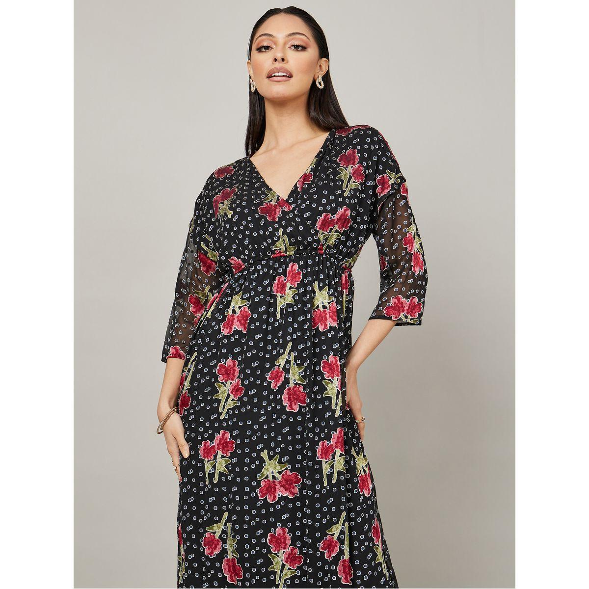 فستان طويل مطبع بزهور-women-clothing-dresses-image-2