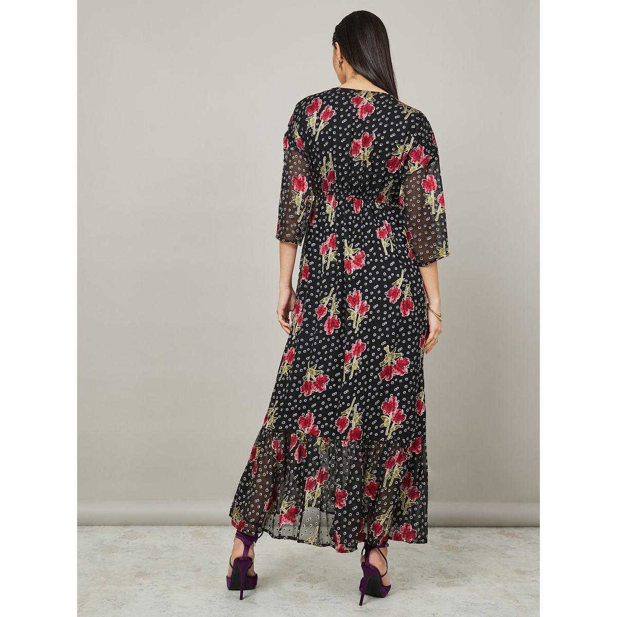 فستان طويل مطبع بزهور-women-clothing-dresses-image-4