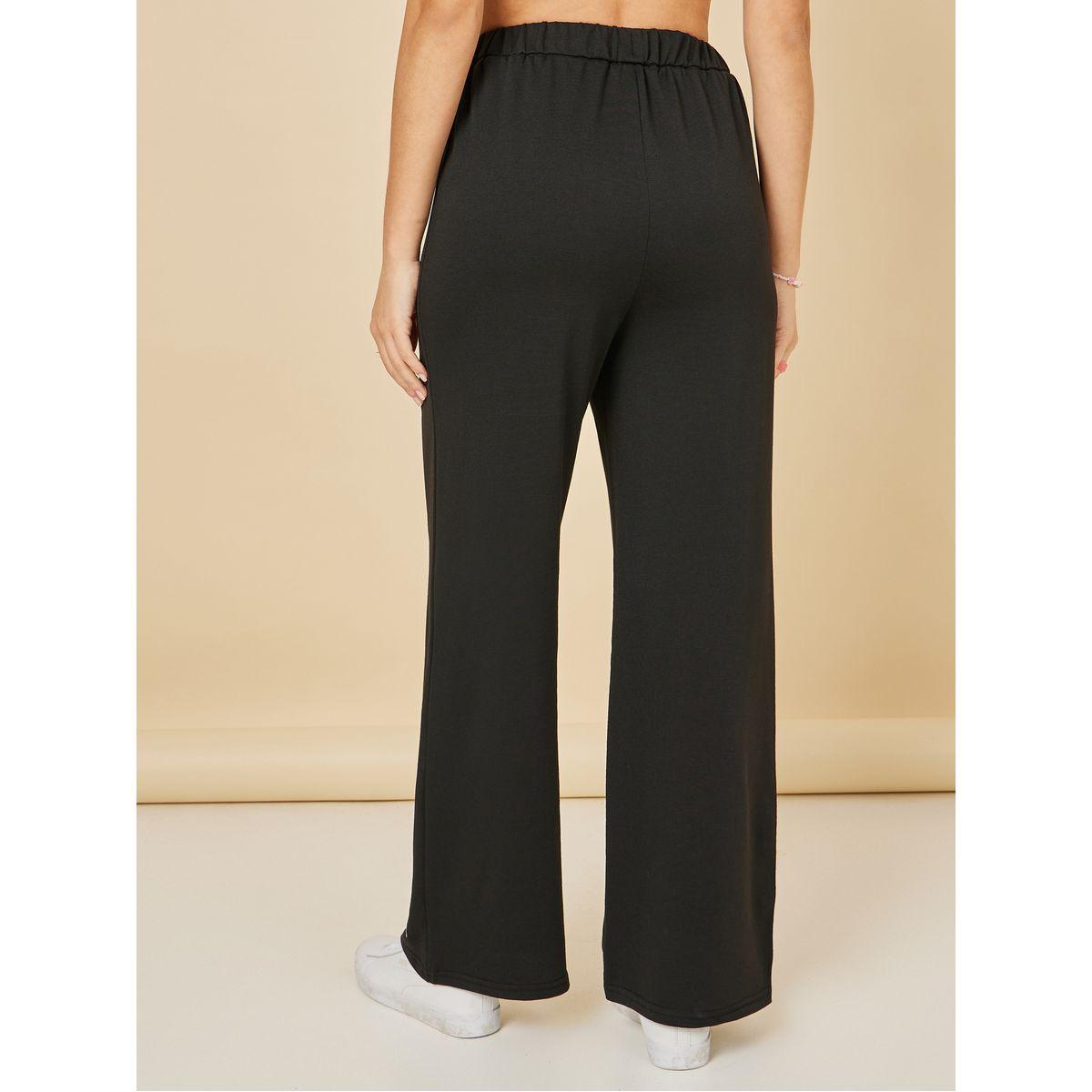 Styli Patchwork Detail Straight Leg Trouser-women-clothing-bottoms-trousers-image-5