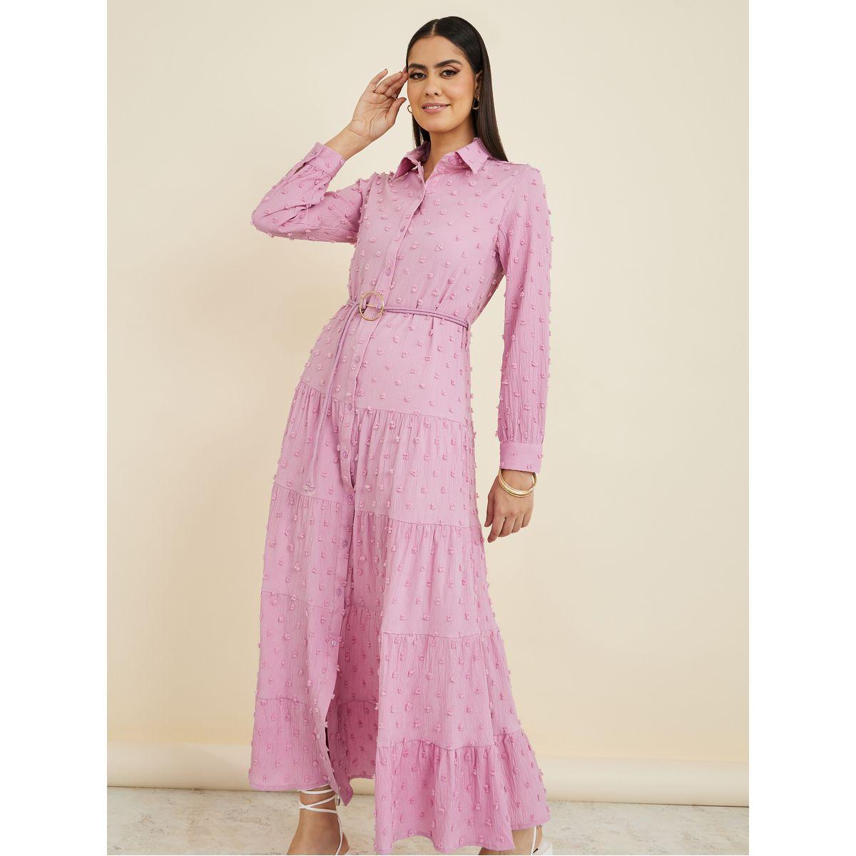 فستان طويل باكمام طويلة-women-clothing-dresses-image-1