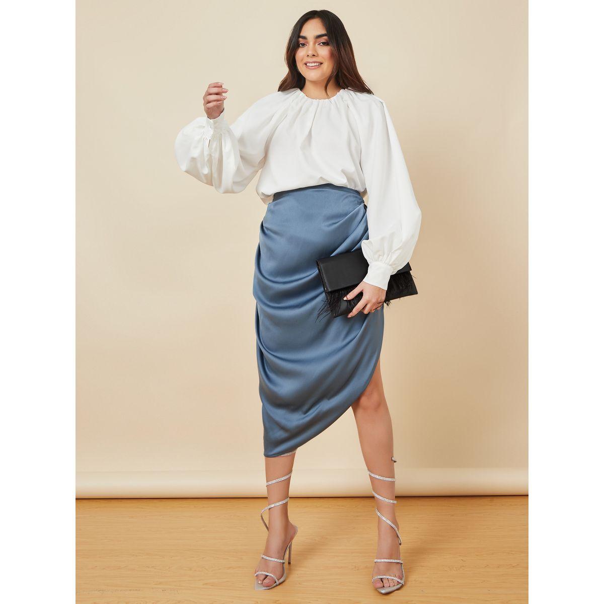 Styli Balloon Sleeve Relaxed Fit Blouse-women-clothing-shirtsandblouses-blouses-image-2