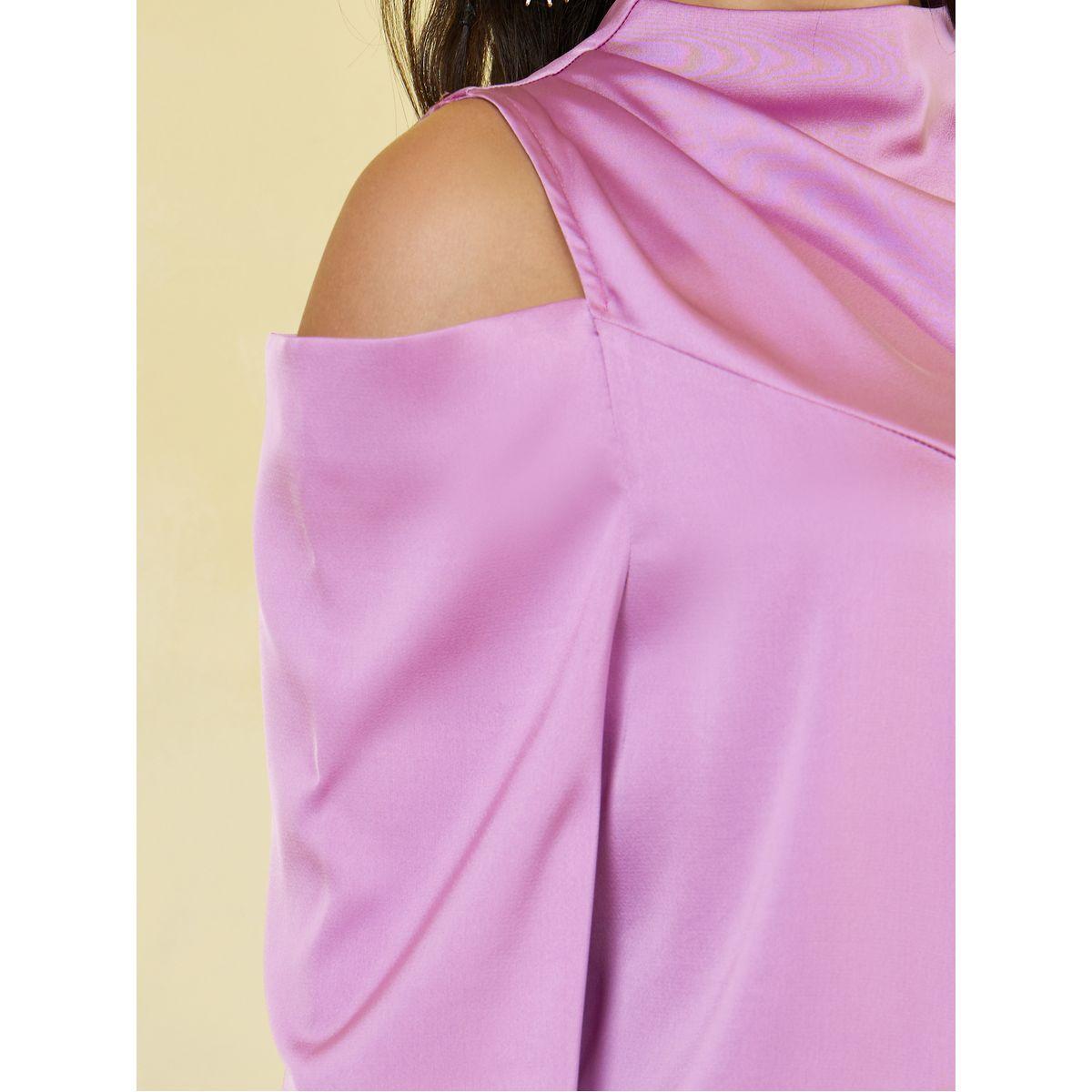 Styli Regular Fit Satin Cold Shoulder Blouse-women-clothing-shirtsandblouses-blouses-image-4