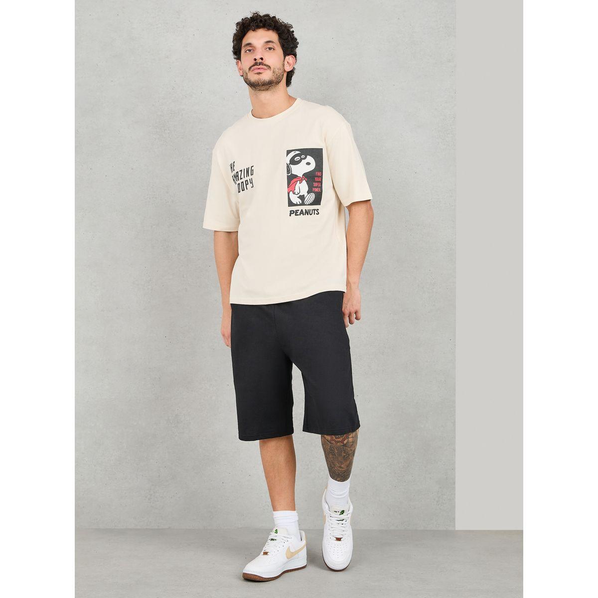 Styli Peanut Graphic Print Oversized Fit T-Shirt-men-clothing-tshirtsandpolos-tshirts-image-2