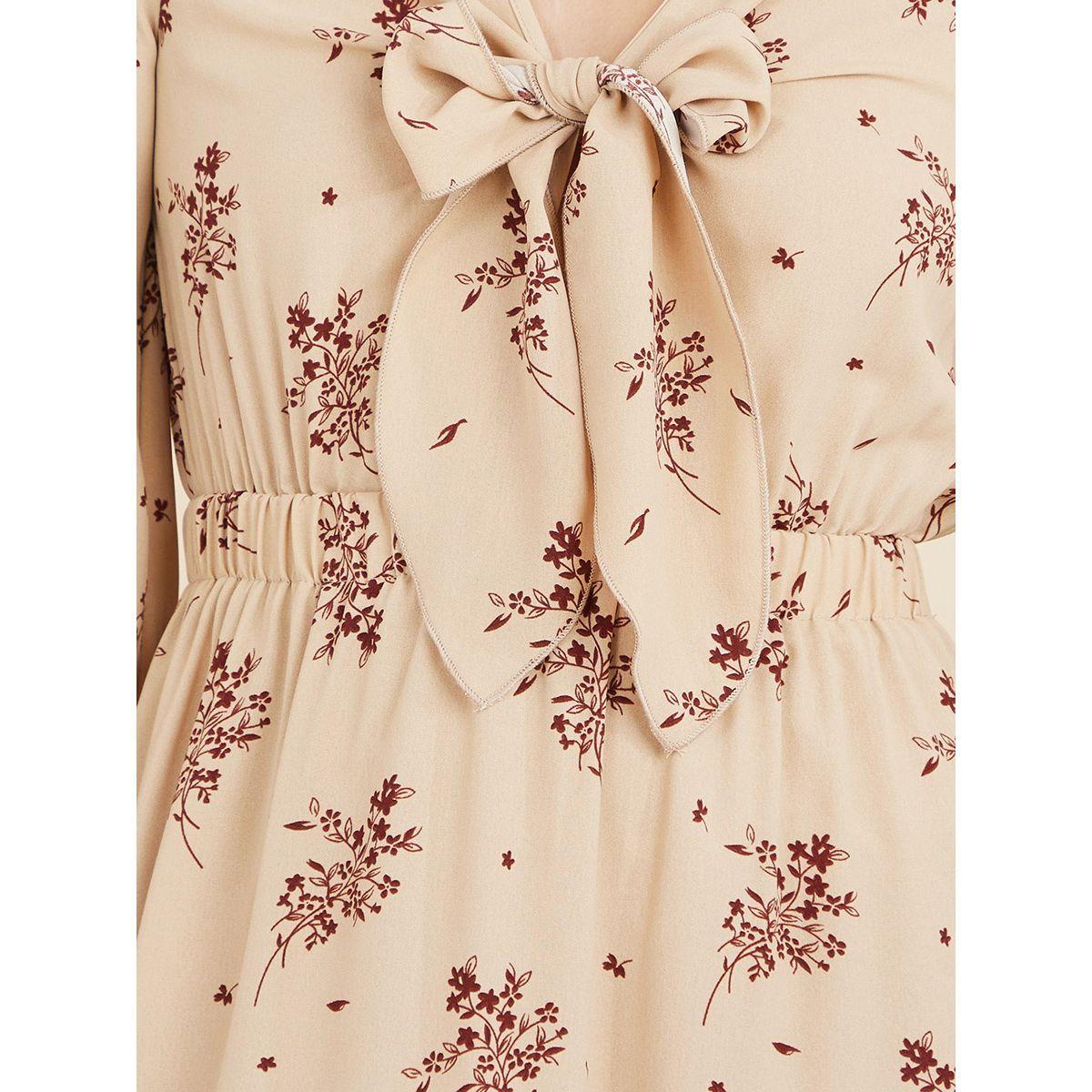 فستان طويل باكمام فلوت-women-clothing-dresses-image-3
