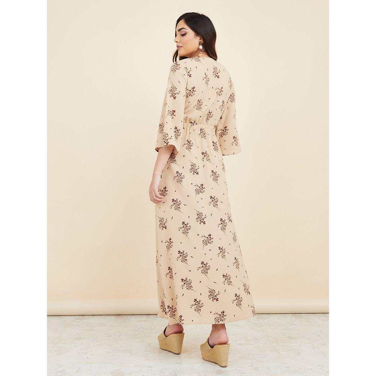 فستان طويل باكمام فلوت-women-clothing-dresses-image-4