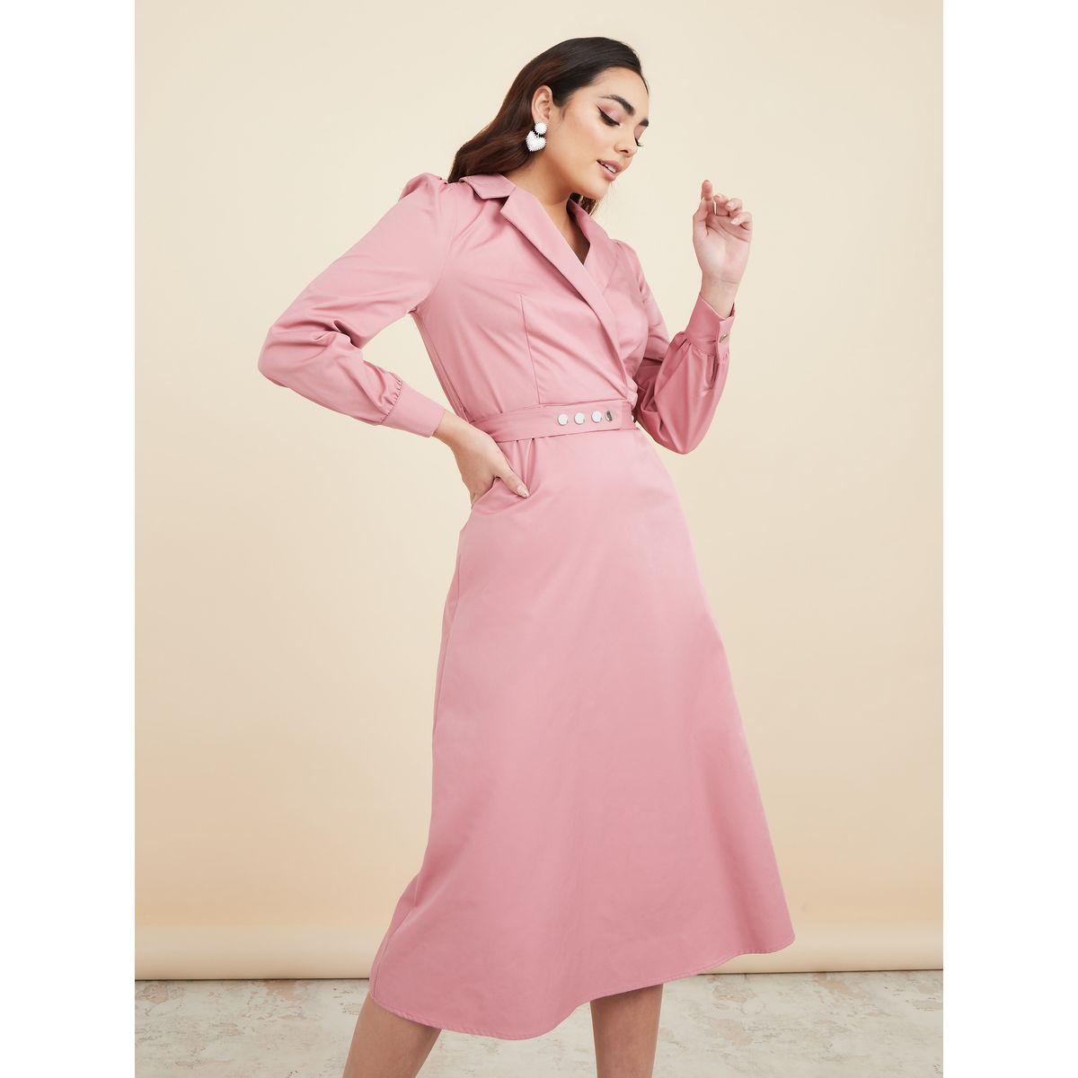 فستان ميدي مع حزام خصر-women-clothing-dresses-image-1